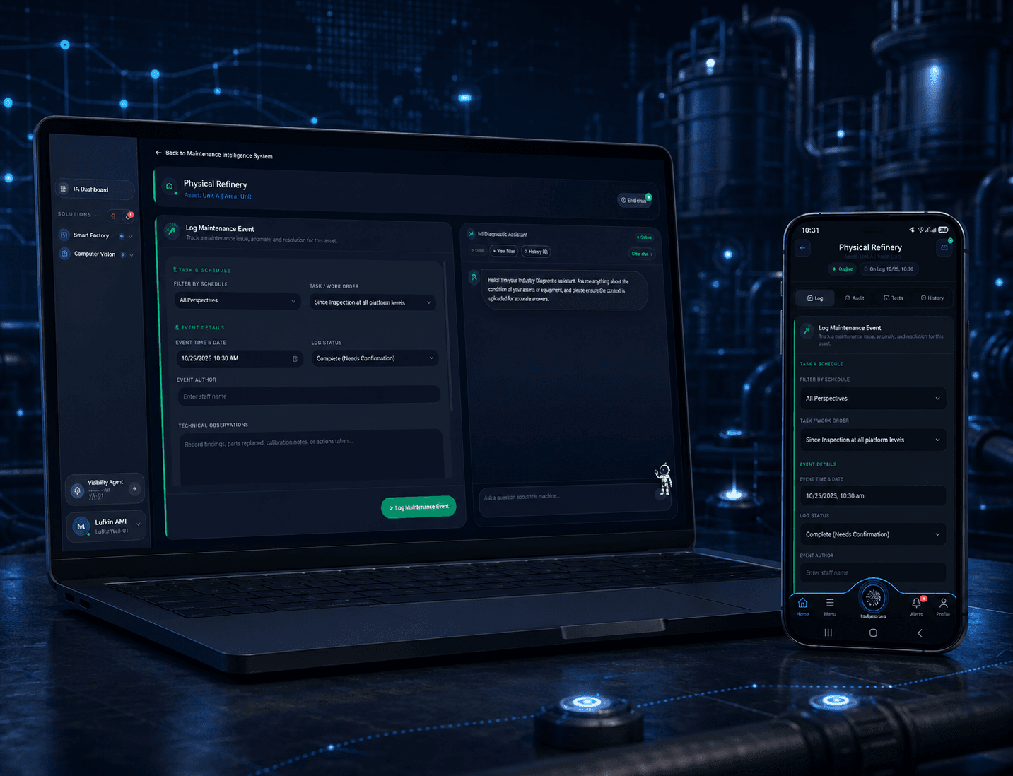 Maintenance Intelligence — product view